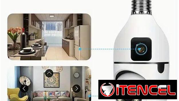 MEJOR OFERTA!!! ⭐  ⭐   Cámara de seguridad con dual lente(TipoC o por socket) =20$  ⭐53881002