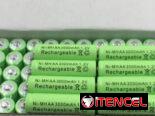 Bateria AA recargable de 3000