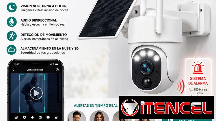 Cámara de seguridad Wifi de un lente 4MP