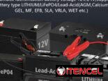 Tunder Cargador inteligente Batería Lifepo4 12V/24V – 25 Ah HTRC
