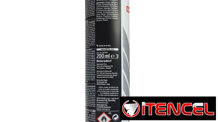Desodorante de spray Black and White de 200ml los grandes