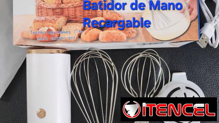 Batidora de Mano Recargable