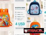 Mochilas para cuido o escuela