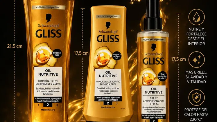 KIT GLISS SCHWARZKOPF OIL NUTRITIVE