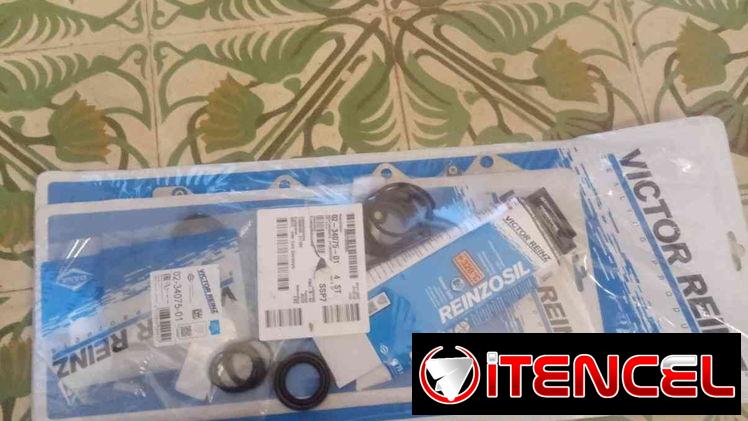 Juego de juntas completo de tapa Block marca Victor Reinz Alemán para Skoda Fabia y VW Polo motor 1.4