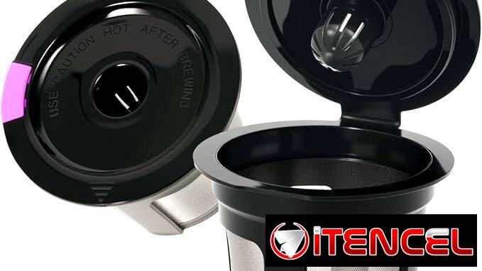 ☎️53544655 🛵 Entrega Disponible ⭐Reusable K-Cup para Keurig – Pack de 4 Filtros Recargables ⭐