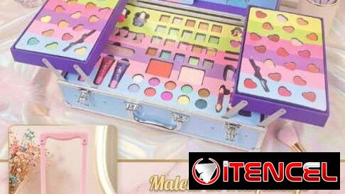 Set de maquillaje para niñas inspirado en Labubu