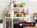 Estante Organizador Multiuso para Cocina blanco (CV)
