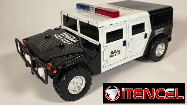 Juguete Carrito Tonka Hasbro Fun Rise Police Sheriff Hummer Original de 1999 en 10 USD