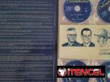 Álbum de lujo con 4 CD de cantores colombianos famosos e icónicas canciones, nuevo en 2000 cup