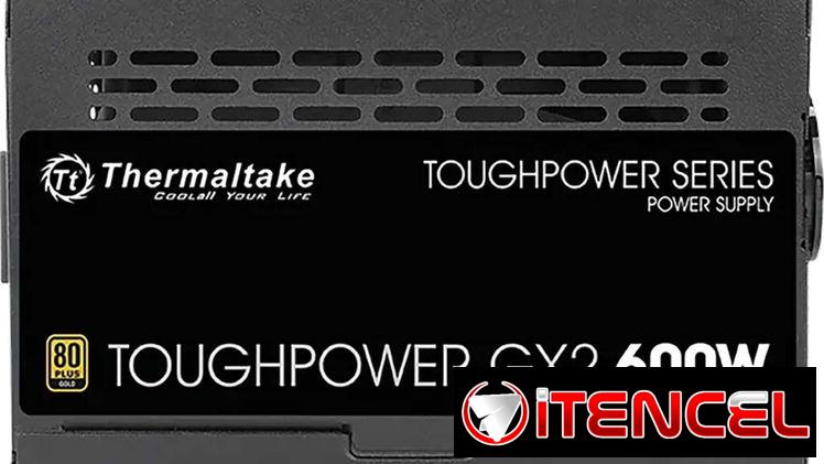 ✅✅52724487 – Fuente THERMALTAKE Toughpower GX2 600W (600W/49A) 80+ Bronce, No Modular✅✅