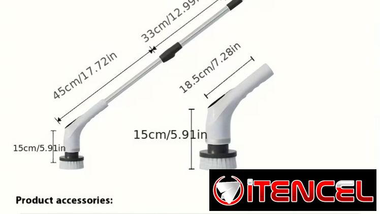 Cepillo/ Sistema de Limpieza de baño
