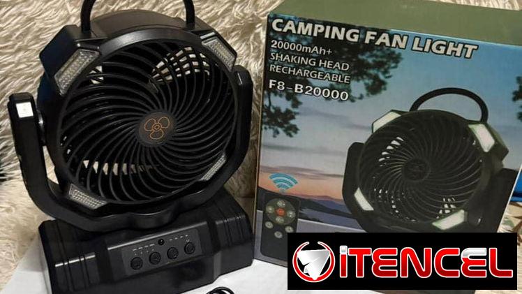 VENTILADOR RECARGABLE F8