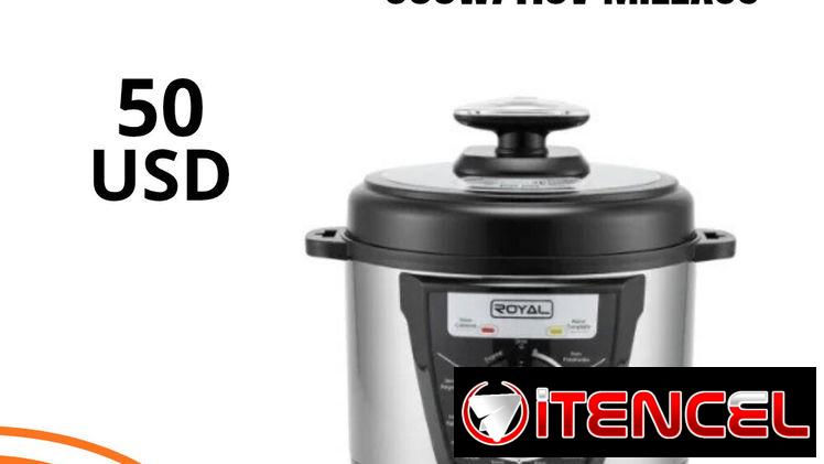 Olla Reina Analógica 4 Litros 800W/110V MILEXUS