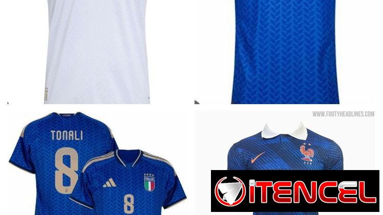 Pullover o Camisetas de Fútbol( Arg-Bra-Ale-Por-Esp-Ita-Fra-Ing-Hol-Pai)