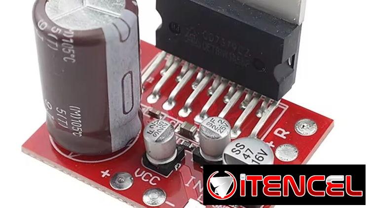🔊 ¡Placa Amplificadora CD7379 – 76W Estéreo en Tamaño Mini!