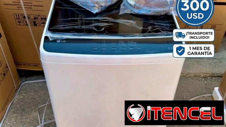 Lo mejor en equipo, lavadora automática LG de 9kg nuca en su caja, con garantía y mensajería