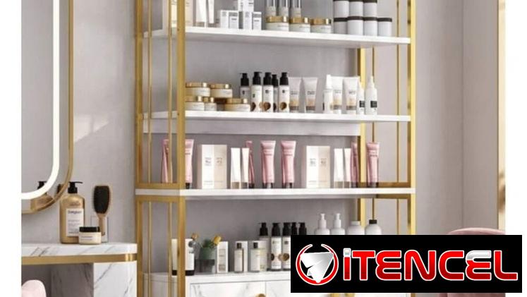 Estante de salon de belleza