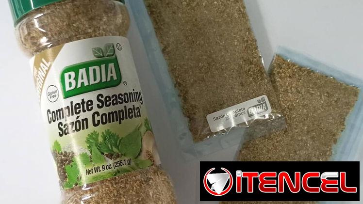 Sazón Completo Badia paqueticos de 20 gramos $200 CUP