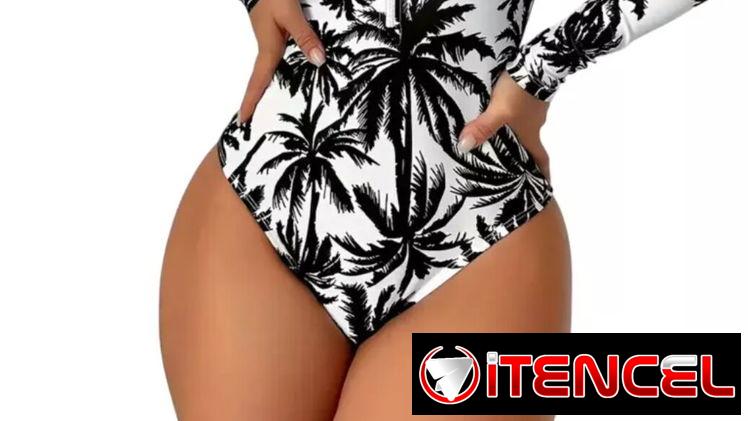 ✨ Trusa enteriza estampada mangas largas ✨