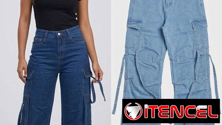 Pantalón ancho para chicas