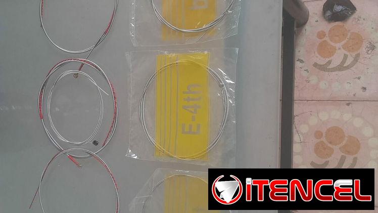 Se venden cuerdas de bajo sueltas