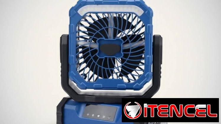 Ventilador recargable f12