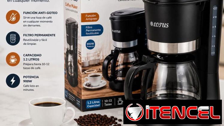 👑Cafetera Lotus 12 tazas ☕️