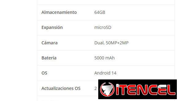 Samsung A06 (Dual-Sim) de 4 GB RAM con 64 GB. Sellado en caja