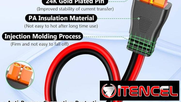 Cable de Ecoflow a panel solar