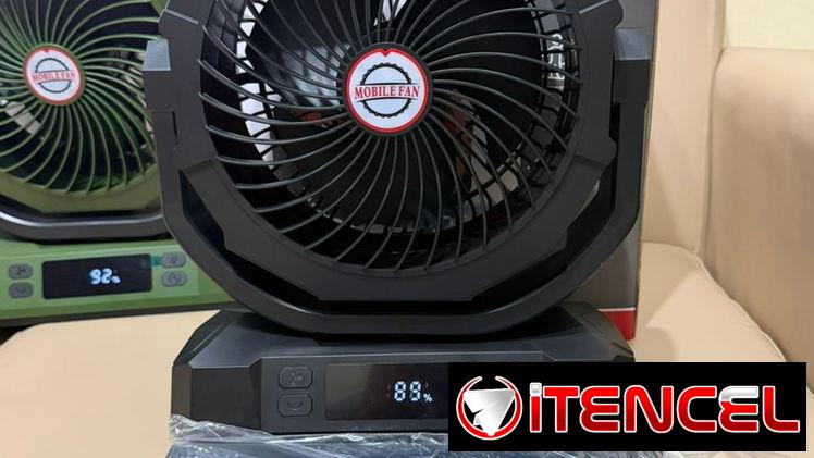 Venta de ventiladores recargable con paneles
