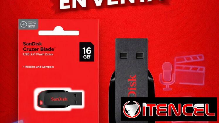 Memorias USB 16GB sandisk en venta