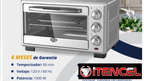Horno Eléctrico 22L