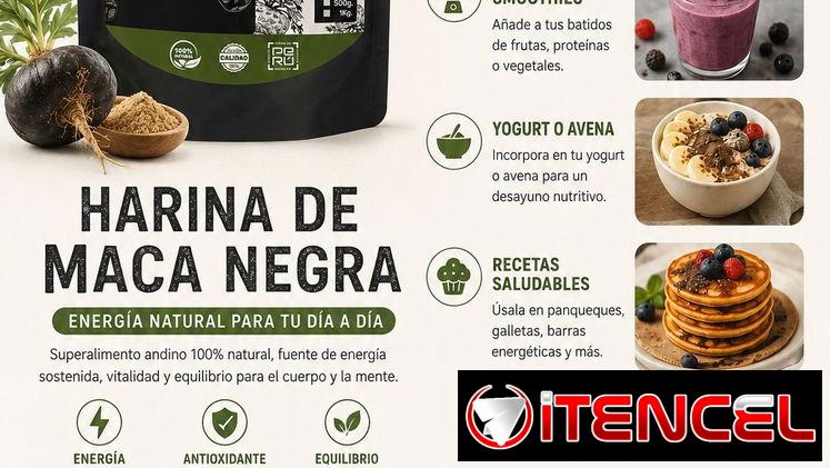HARINA DE MACA NEGRA👍👍👍💥💥💥