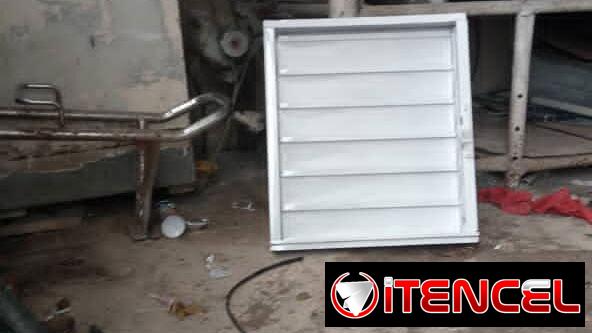 Ventana para baño.original de aluminio.60×70en 20 mil con mensajería incluída