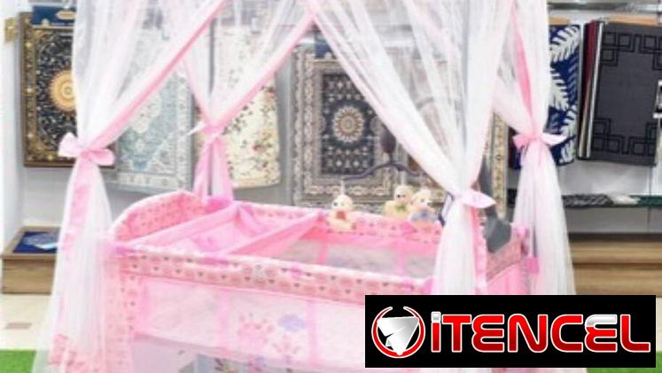 215usd🔺️ Cuna corral Rosado claro y oscuro, azul