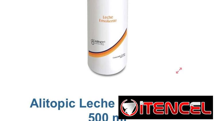 Crema y leche emoliente alitopic para dermatitis atopica