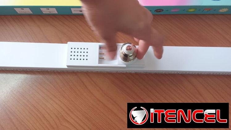 LÁMPARA LED AURORA DE TECHO TIPO BARRA 28W, ENTREGA DE FACTURA. VARIEDAD DE LÁMPARAS Y ÚTILES DEL HOGAR, ETC