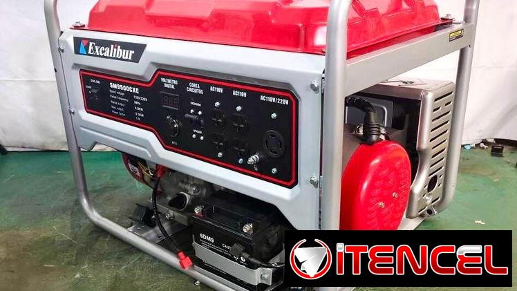 40% de descuento en el generador Excalibur SM9500CXE* (110 V + 220 V, arranque eléctrico, control remoto, opcional: ATS)