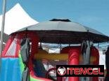 Carpas con paredes,con cojines