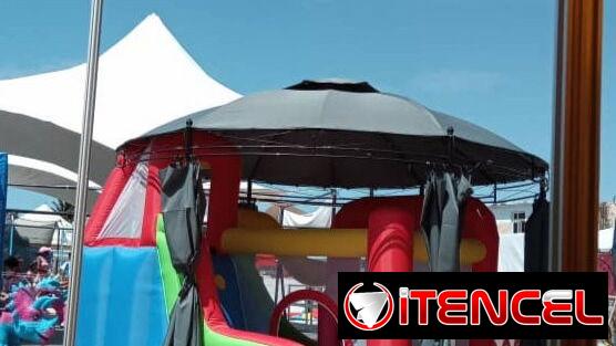 Carpas con paredes,con cojines