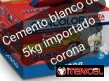 Cemento blanco corona