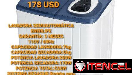 Lavadora 7kg Enerlife