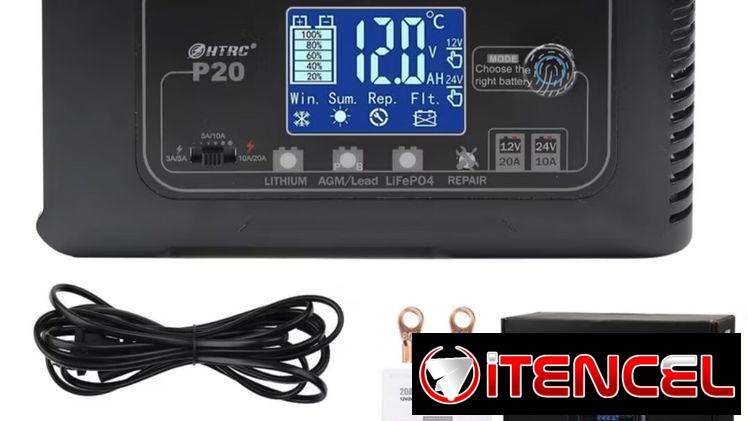 Cargador inteligente 20amp