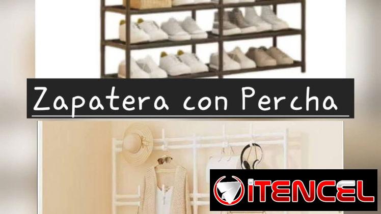 Zapatera con percha