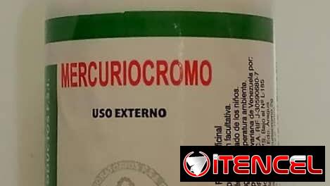 Mercurio cromo pomito 30ml