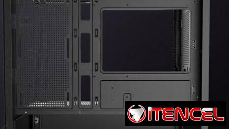 Super Oferta Chasis Gamer WJCOOLMAN Basalt Pro con 9 Fanes incluidos y su controladora RGB Nuevos en caja