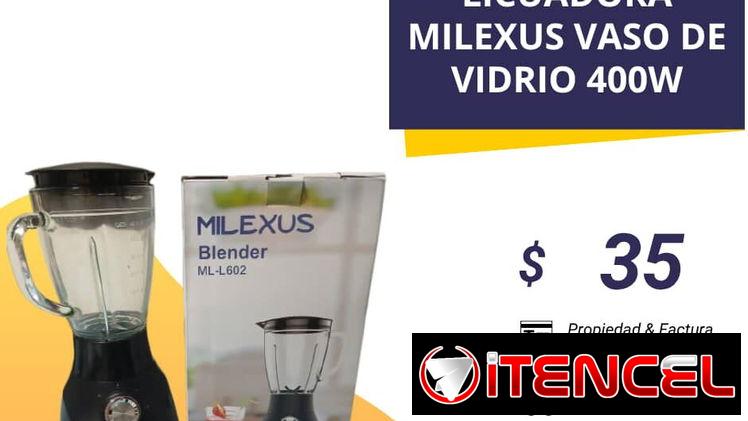 Licuadora Milexus con Jarra de Vidrio