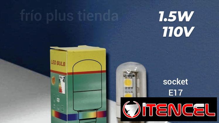 Bombillo led E-17 para refrigerador
