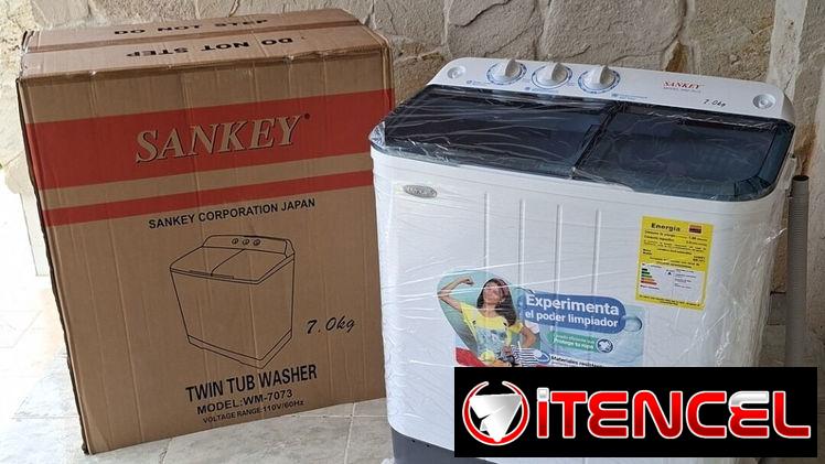 LAVADORA SEMI AUTOMÁTICA SANKEY 7 kG